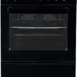 Fitelli FG6001ZW Gasfornuis 60CM zwart