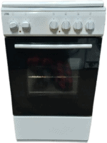 Etna EFE509WIT elektrisch fornuis 50cm met 4 zones - Afbeelding 2