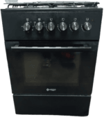 Wiggo WO-E603R(BB) Serie 3 - Gasfornuis - zwart - Afbeelding 2