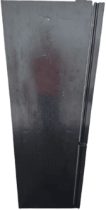 B-keus!! Luxe Fitelli KV314GLZW02 Koelvriescombinatie-Glazen voorkant -No-frost-185cm hoog-60cm breed-kleur zwart - Afbeelding 4