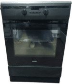 Inventum VFI6042ZWA - Vrijstaand inductie fornuis - Elektrische oven - 4 kookzones 60cm- 65 liter - zwart - Afbeelding 2