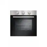 Fitelli IO56ZW1 Inbouwoven – 60cm hoog – 10 Ovenfuncties – Hetelucht – RVS / Grijs