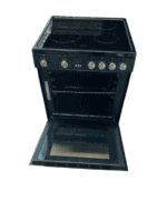 Showmodel!! Fitelli FI6001ZW Inductie Fornuis Vrijstaand 60 cm – Boosterfunctie – met Heteluchtoven – Zwart - 2fase - Afbeelding 4