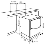 Inventum IKV0822S - Onderbouw Koelkast - Vriesvak - Wit - Afbeelding 5