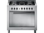 Indesit KP9F91S gasfornuis 90cm, zilver