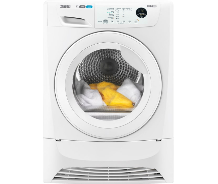 zanussi-zdc8203w_1.png Zanussi ZDC8203W - Condensdroger 8kg - Afbeelding 1