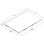 Whirlpool WPIWIXP6JBL Inductiekookplaat – 86 cm – 10 Kookzones – Zwart Glaskeramiek – Inbouwmodel - Afbeelding 11