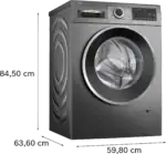 BOSCH WGG244FINL i-DOS - Wasmachine Voorlader - 9 kg - 1400 rpm - 70 dB - automatisch doseren - Afbeelding 3