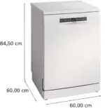 Bosch SMS4ETW00E Vrijstaande Vaatwasser 60 cm Wit - Afbeelding 9