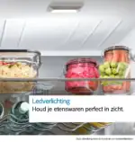 Bosch KGE49AWCA Koel-vriescombinatie 419 Liter Energieklasse C - Afbeelding 10