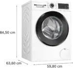 Bosch WGG246ZWNL Wasmachine 9 kg 1600 Toeren Energieklasse A - Afbeelding 6