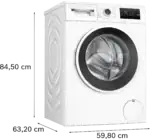Bosch WAN2827TNL Wasmachine 9 kg 1400 Toeren Energieklasse A - Afbeelding 8