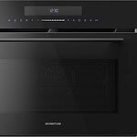 Inventum IMC4535GT - Inbouw combi-oven - Hetelucht - Magnetron - Grill - 50 liter - 45 cm hoog - Tot 250 graden - Zwart