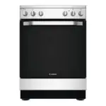 Ariston AS68V8KHX Vrijstaand Keramisch Fornuis – 60 cm – RVS – Heteluchtoven met Grill