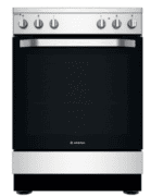 Ariston AS67G1MMX/MEA Vrijstaande gasfornuis grijs, roestvrij staal A