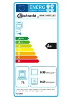 Bauknecht BIR4 DH8FS2 ES | Inbouw oven | DiamondClean | Zwart - Afbeelding 8