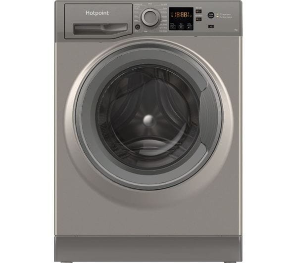 l_10226026 Outlet!! HOTPOINT NSWR 743U GK UK N 7 kg 1400 toeren wasmachine - Grafiet - Afbeelding 1