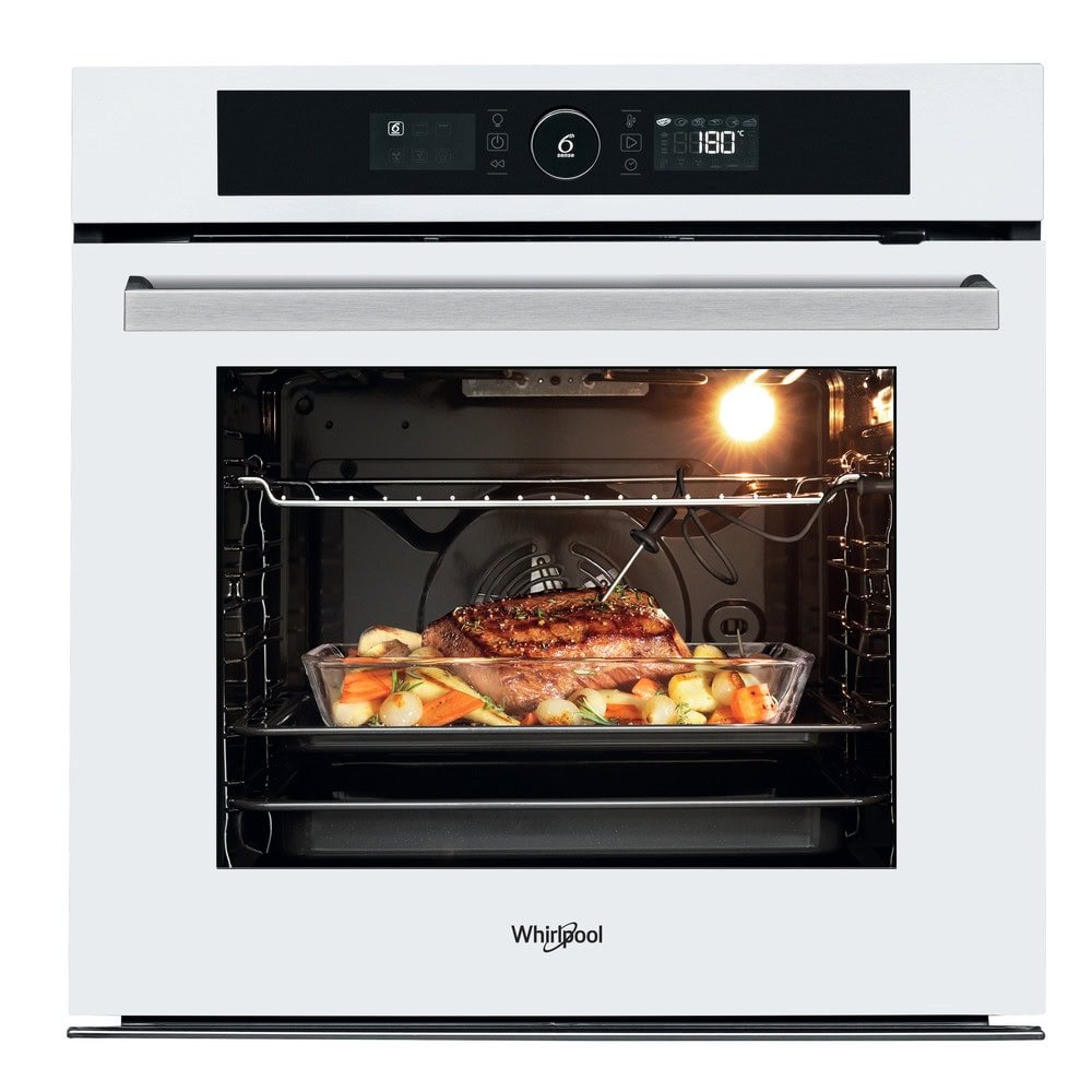 okz9-6280-spm-wh-ugnar-1.webp Whirlpool zelfreinigende inbouwoven - OKZ9 6280 SPM WH kleur Wit - Afbeelding 1