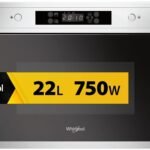 Whirlpool AMW 440/IX Inbouwmagnetron 22L 750W RVS