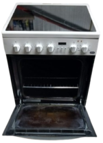 Zanussi ZCV65301WA 60cm Keramisch Vrijstaand Fornuis | 54L Oven | Hetelucht | Pizza-functie | Energieklasse A - Afbeelding 3
