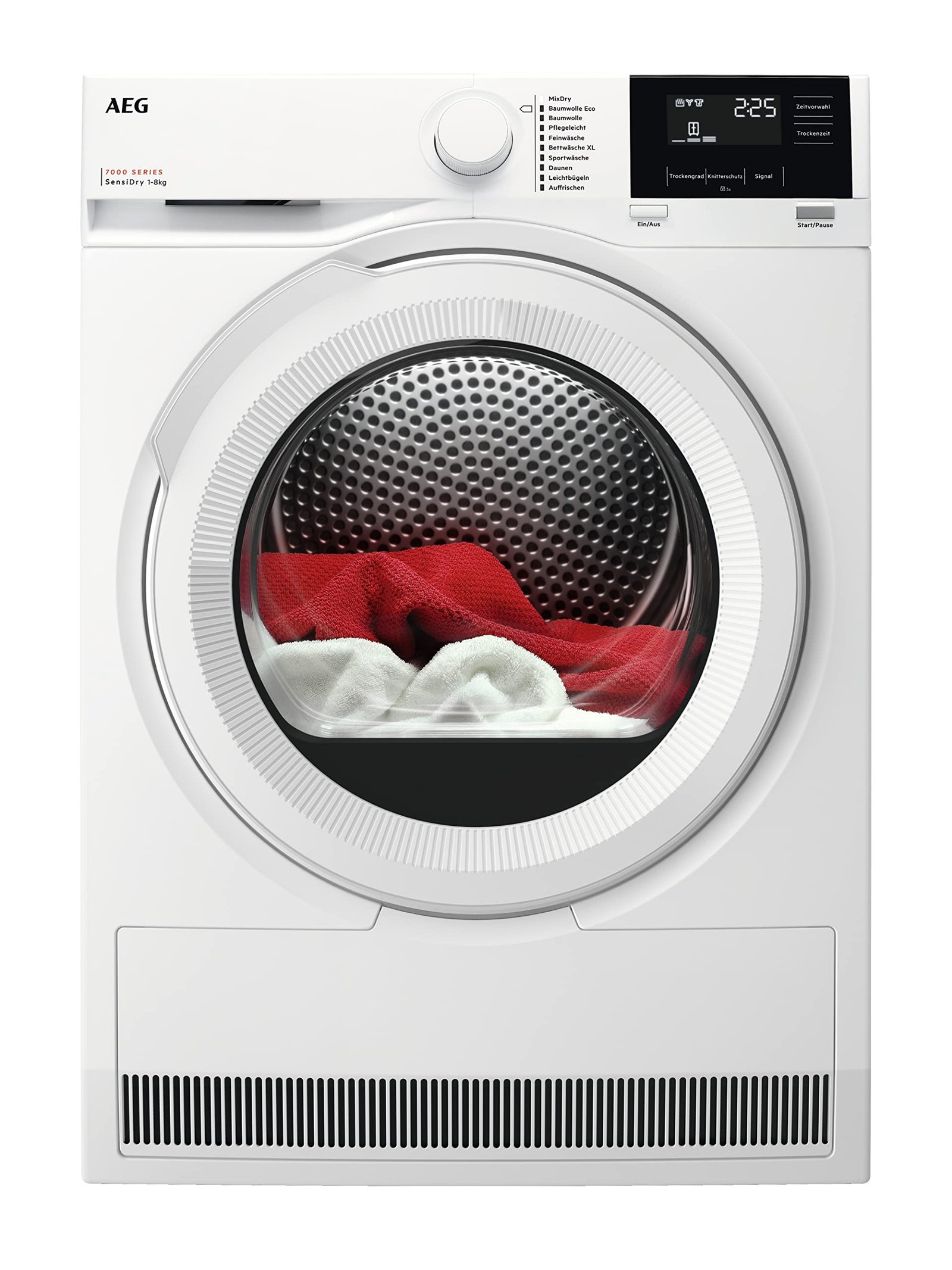 AEG TR7T60580 Warmtepompdroger 8kg AEG TR7T60580 Warmtepompdroger 8kg - Afbeelding 1