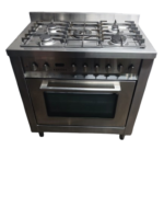 Hotpoint XC902GHDC3NL Vrijstaand Gasfornuis 90cm RVS - Afbeelding 2