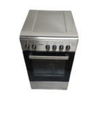 Nieuw met schade!! Fitelli FG5001RVS Fornuis - Gas - breedte 50 cm - Grijze kleur - Afbeelding 5