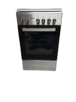 Nieuw met schade!! Fitelli FG5001RVS Fornuis - Gas - breedte 50 cm - Grijze kleur - Afbeelding 4